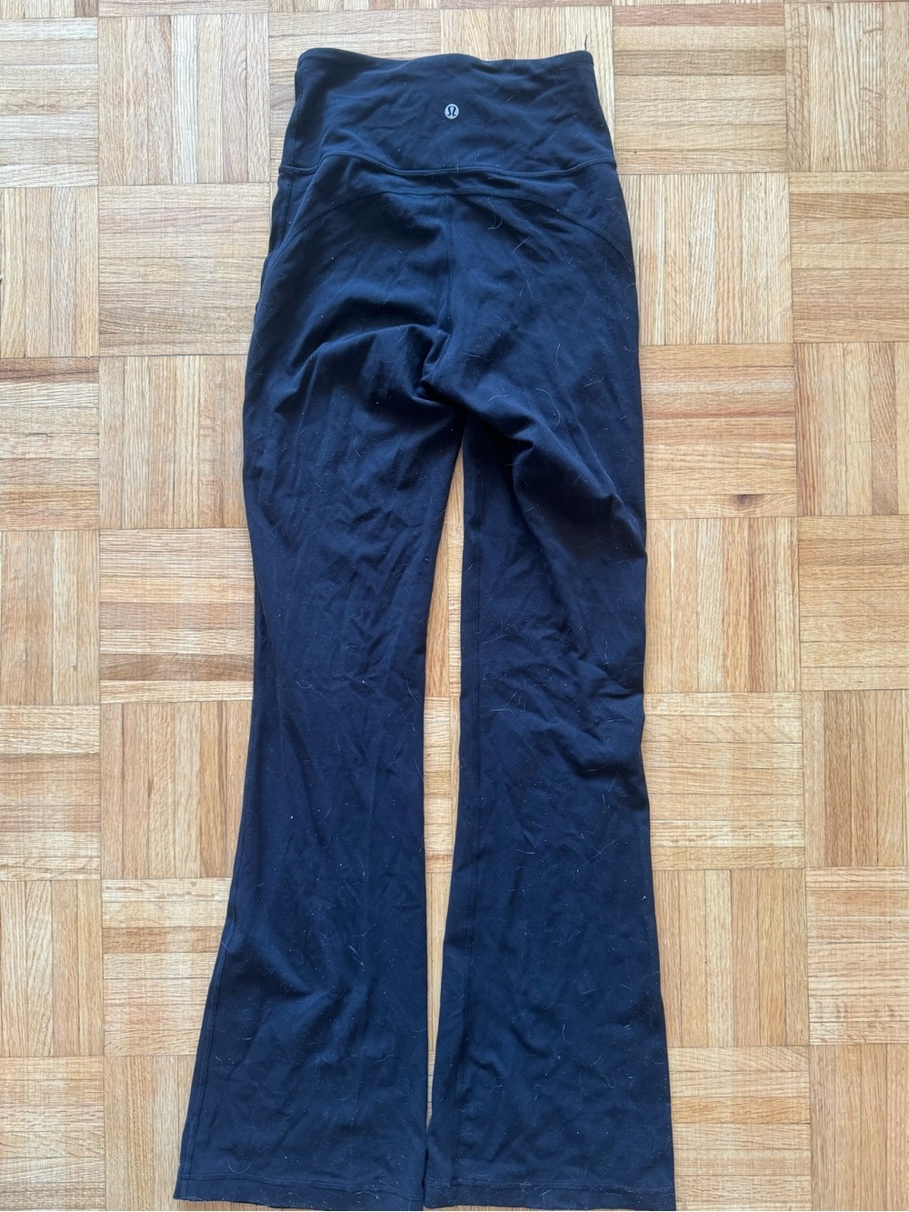 lululemon athletica Black Boot Cut Flare Leggings